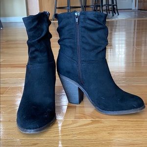 Black boots